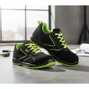 Pracovní obuv Procera Polobotky BONO S1 Velikost 42 (UK-8) černá/zelená