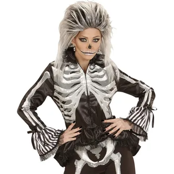 Karnevalový kostým Dámský kostým kostlivec (sako) - M