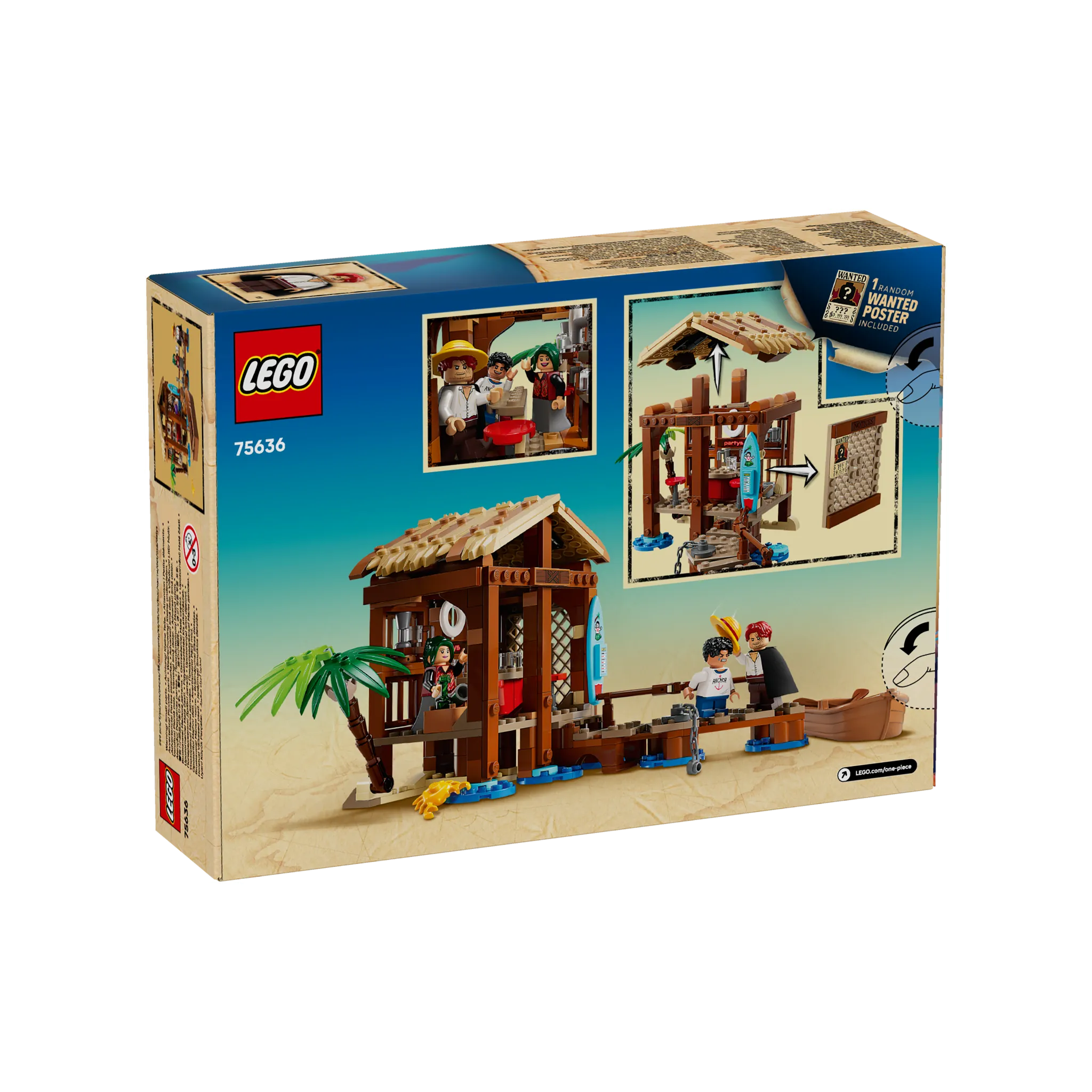Fotografie 2 - Stavebnice LEGO LEGO One Piece 75636 Chatrč v Mlýnové vesnici