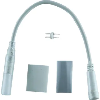 DECOLED Přípojka mezi LED hadicí a Easy Fix 0,25 m, bílý, samičí IP67