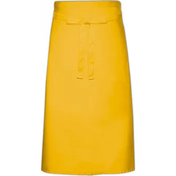 Kuchyňská zástěra Link Kitchen Wear Kuchařská zástěra ke kolenům 70 x 140 cm Barva: Žlutá, Velikost: 70 x 140 cm X70140