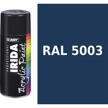 Barva ve spreji BODY IRIDA akrylátový sprej RAL 5003 400ml