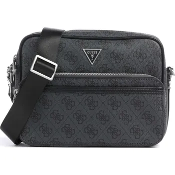 Guess Milano - Kabelka přes rameno v antracitová, imitace kůže, 235910 | Kabelky pro ženy & muže