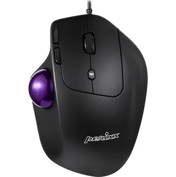 Myš Perixx PERIMICE-520 ergonomická myš, přenos kabelový, 8 tlačítko, 2 dpi, černá