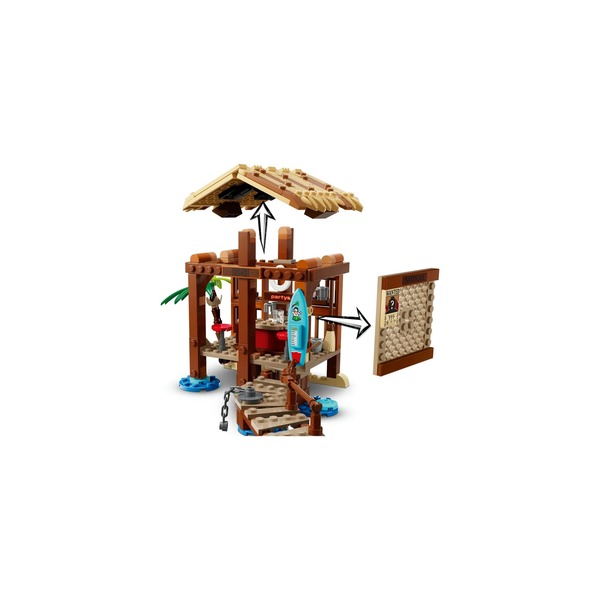 Fotografie 7 - Stavebnice LEGO LEGO One Piece 75636 Chatrč v Mlýnové vesnici