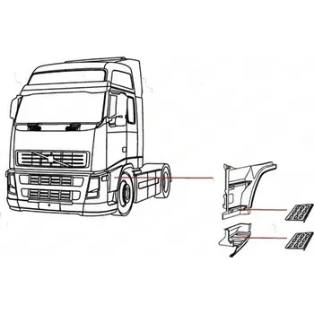 Schůdek Nástupní schůdky COVIND COV/2FH/209