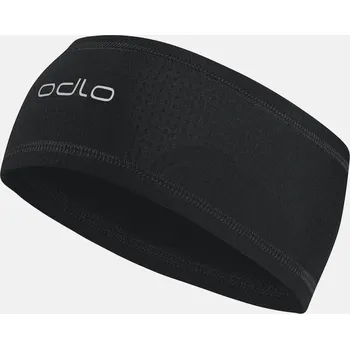 cyklistický dres Odlo Čelenka POLYKNIT WARM REFLECTIVE Headband 2025/2026 Černá 1 size Unisex, Pánské