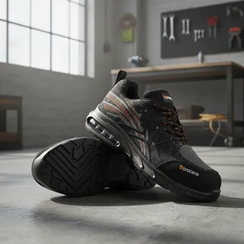 Pracovní obuv Procera Polobotky TEXO-AIR XTRA SB Velikost 46 (UK-11) černá/oranžová