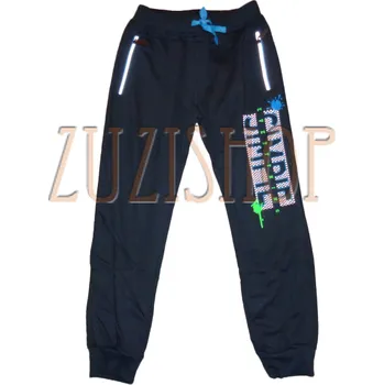 Chlapecké oblečení Chlapecké bavlněné tepláky Kugo TM8217 vel. 152 tm. modré