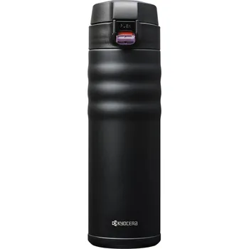 Termoska Kyocera Termoláhev 500 ml, víčko flip-top, černá