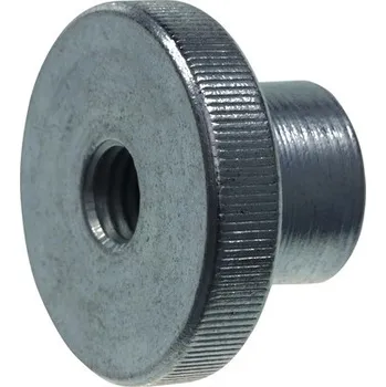 Matice Matice rýhovaná M4 zinek bílý, 100ks