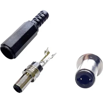 Příslušenství k měřicímu přístroji BKL Electronic nízkonapěťový konektor zástrčka, rovná 5.50 mm 2.50 mm 1 ks