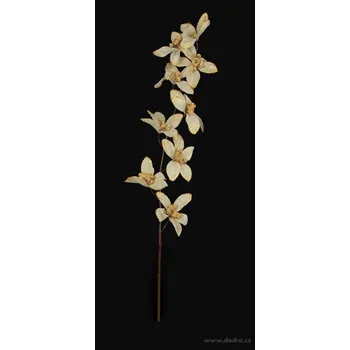 umělá květina Dekorační květina | zlatá orchidej | ateliérový styl | 90 cm