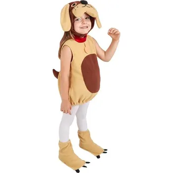 Karnevalový kostým Funiglobal - Kostým plyšový pejsek pro děti - 3-4 years