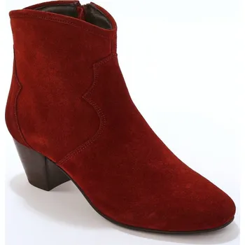 Dámská zimní obuv Kotníkové kožené boty ve western stylu potisk blankytně modrá 38