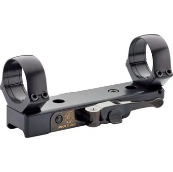 Optik Contessa Montáž Contessa, jednodílná na Weaver/Picatinny, rychoupínací, kroužky 30mm, H 5mm, černá