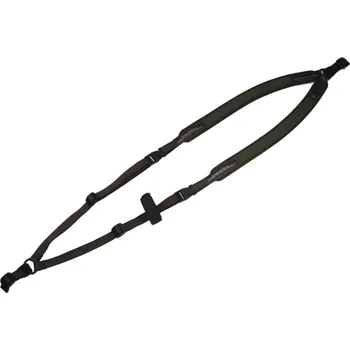 Sportovní střelba řemen (kšandy) NIGGELOH - Dvojitý, na zbraň, neopren, STD zámek, olivový (0111 00063)