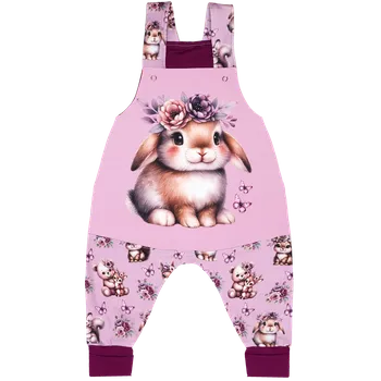 Rostoucí lacláčky - Zvířátka, kytičky a motýlci ( zajíček ) - skladem Velikost: 104