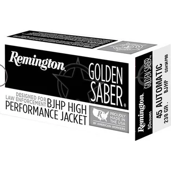 Sportovní střelba Remington Náboj kulový Remington, Golden Sabre, .45 ACP, 230GR (14,9g), BJHP