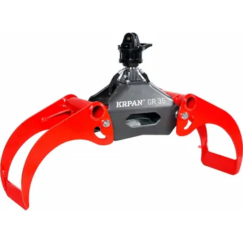 Štípačka na dřevo Vitli KRPAN Lesnický drapák na kulatinu KRPAN GR 35-175 Profi
