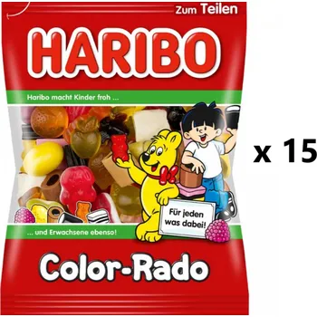 Bonbon Haribo COLOR-RADO 15x175 g- VÝHODNÉ BALENÍ