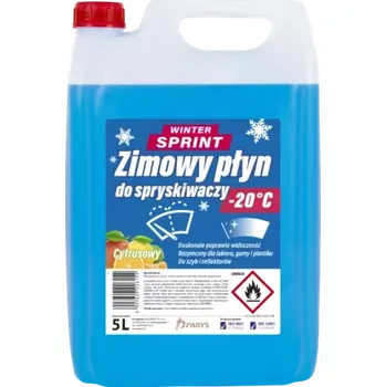 Nemrznoucí směs do chladiče Parys Zimní kapalina do ostřikovačů -20°C, citrón 5L
