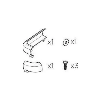 vozík za kolo Thule Bexey - Cover front left and right 55451