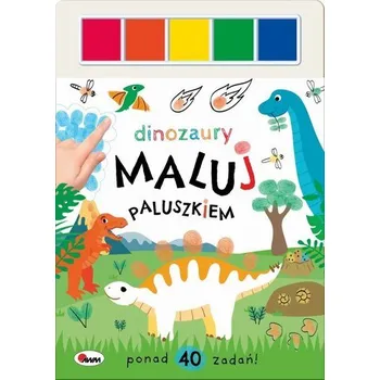 Maluj paluszkiem. Dinozaury