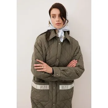 BIZUU Bunda pro přechodné období MAREVIA Khaki Standard Fit 34
