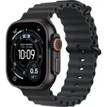 Apple Watch Ultra 3 GPS + Cellular 49mm Black Titanium Case with Black Ocean Band MF0J4QC/A