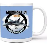 Hrnek Striker Striker F-14 Tomcat - modrý-bílý