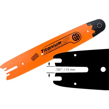 Pilová lišta Harvestorová lišta GB XV Fast Fit, 90 cm, .404", 2 mm (15-693-90)