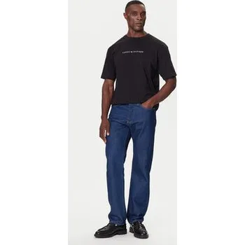 Tommy Hilfiger T-Shirt UM0UM03685 Černá Relaxed Fit S