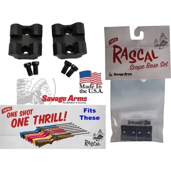 Příslušenství k optickému přístroji Savage Arms Základna montáže Savage Arms, pro malorážky Rascal, sada
