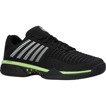 Pánská běžecká obuv Pánská obuv K-Swiss Express Light 3 - black/soft neon green Černý (44,5)