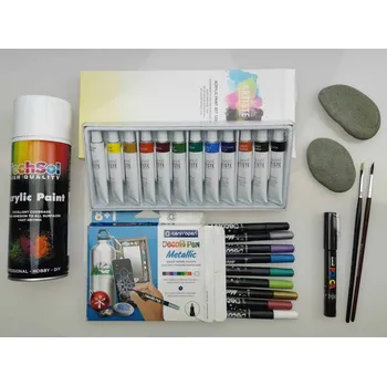 kreativní sada Kreativní sada - malování kamínků PROFI