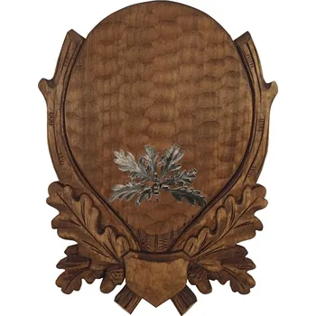 Dřevo Novák Podložka pod trofej č.202 - hnědá plechové krytí zbraní