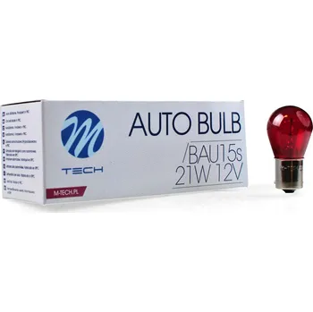 Autožárovka ZAROWKA 12V P21W 21W BAU15S /CZERWONA/