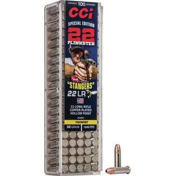 Sportovní střelba CCI Náboj kulový CCI, Varmint "Stangers", .22LR, 32GR (2,07g), CDHP