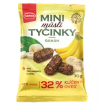 Müsli mini tyčinky s banány 70 g Semix