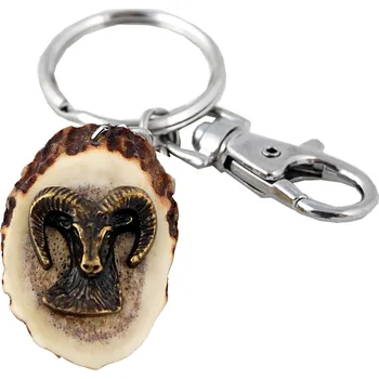 Zubíček Muflon (parohová klíčenka)