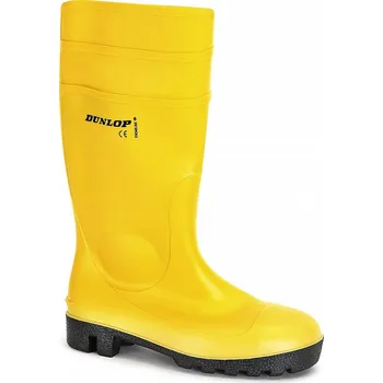 Pánské holínky Dunlop PROTOMASTER YELLOW S5 39 Velikost: 36, Barvy: Žlutá