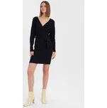 Vero Moda Úpletové šaty 10269251 Černá Regular Fit M