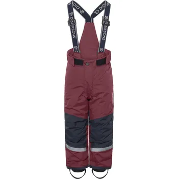 Snowboardové kalhoty Dětské zimní kalhoty Didriksons Idre Anemon Red 324 90