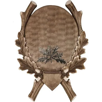 Dřevo Novák Podložka pod trofej č.219 - tónovaná okrasné plechové krytí zbraní