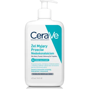 CeraVe Blemish Control Cleanser Gel Moussant čisticí gel proti nedokonalostem, 473 ml