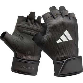 Rukavice Dámské tréninkové rukavice adidas STRENGTH TRAINING GLOVES L Černá, Bílá