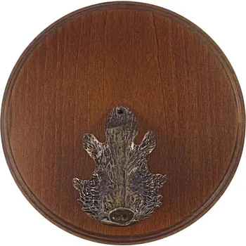Dřevo Novák Podložka pod trofej č.326 - kaštan+prasečí hlava velká