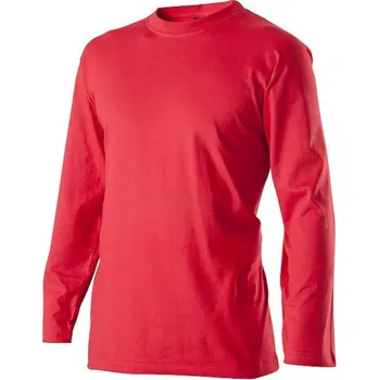 pracovní tričko Bavlněné triko s dlouhým rukávem NEVADA Velikost: S, Barvy: Červená