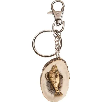 Zubíček Okoun (parohová klíčenka)